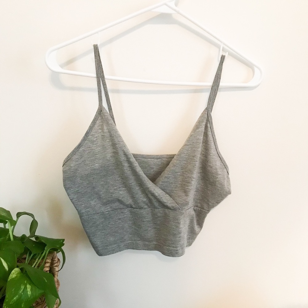 SMALL Grey Soft Tank Top